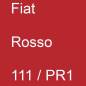 Preview: Fiat, Rosso, 111 / PR1.